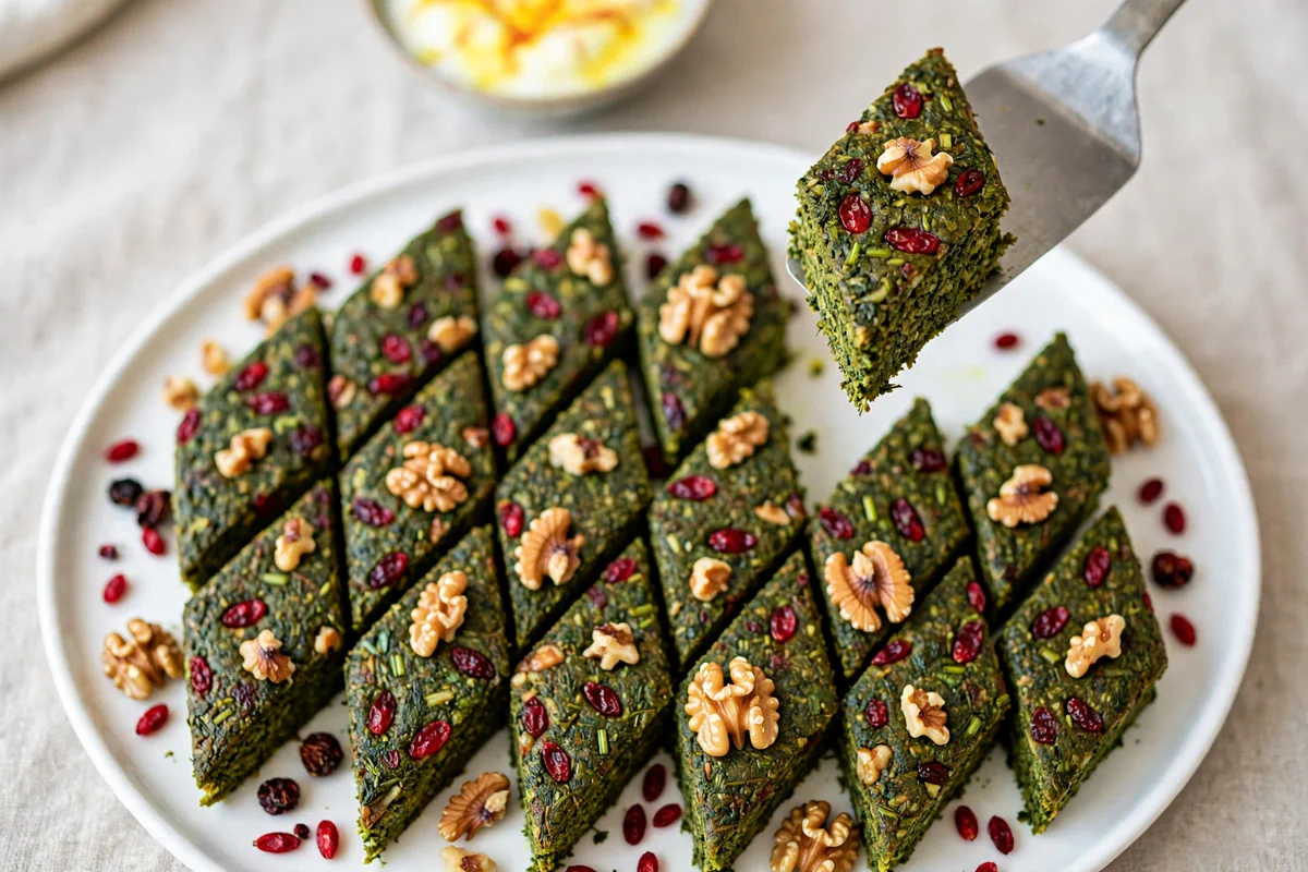 Kuku Sabzi (Persian Herb Frittata)