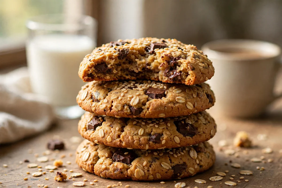 Tahini Breakfast Cookies (One Bowl, No Refined Sugar)