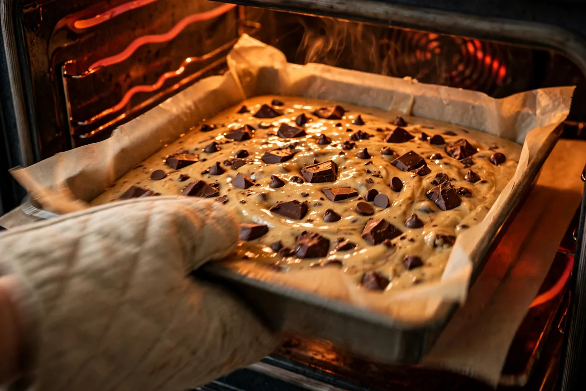 Tahini Chocolate Chip Blondies (Chewy & Salty-Sweet) - cooking