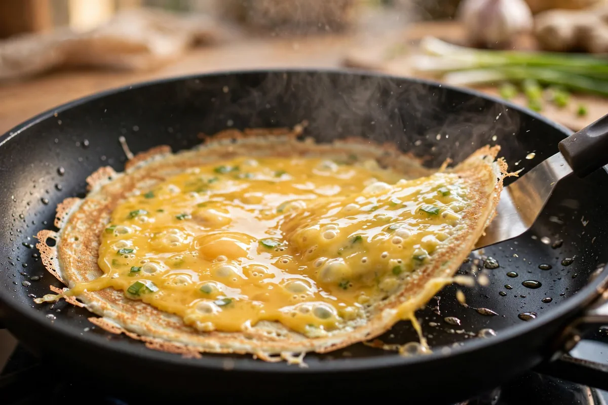 Taiwanese Dan Bing Recipe (Egg Pancakes) - cooking