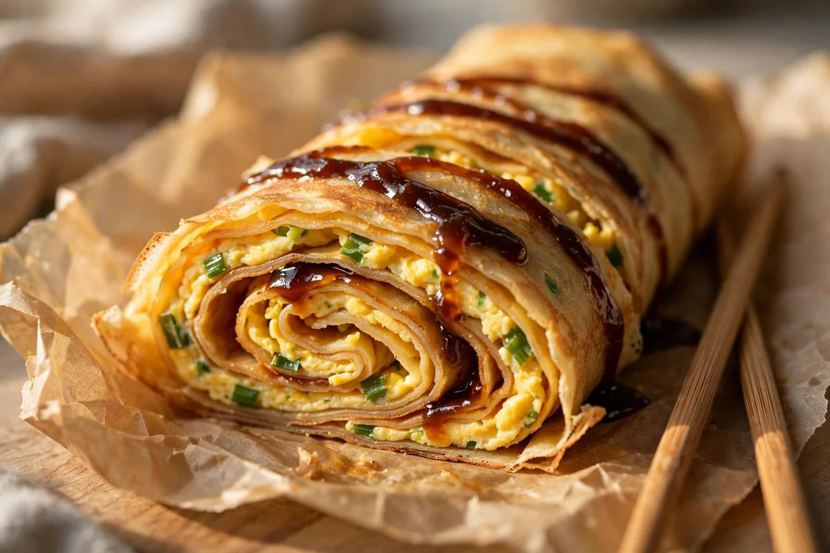 Taiwanese Dan Bing Recipe (Egg Pancakes)